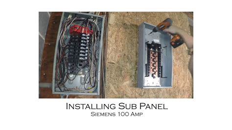 pony box electrical|How to Install an Electric Sub Panel and Tie.